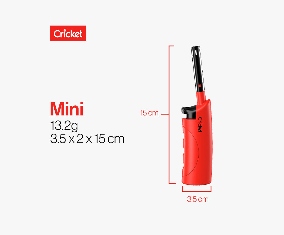 Kitchen Utility Gas Lighter Combo Pack (1 Mini, 1 Flex & 1 Turbo)