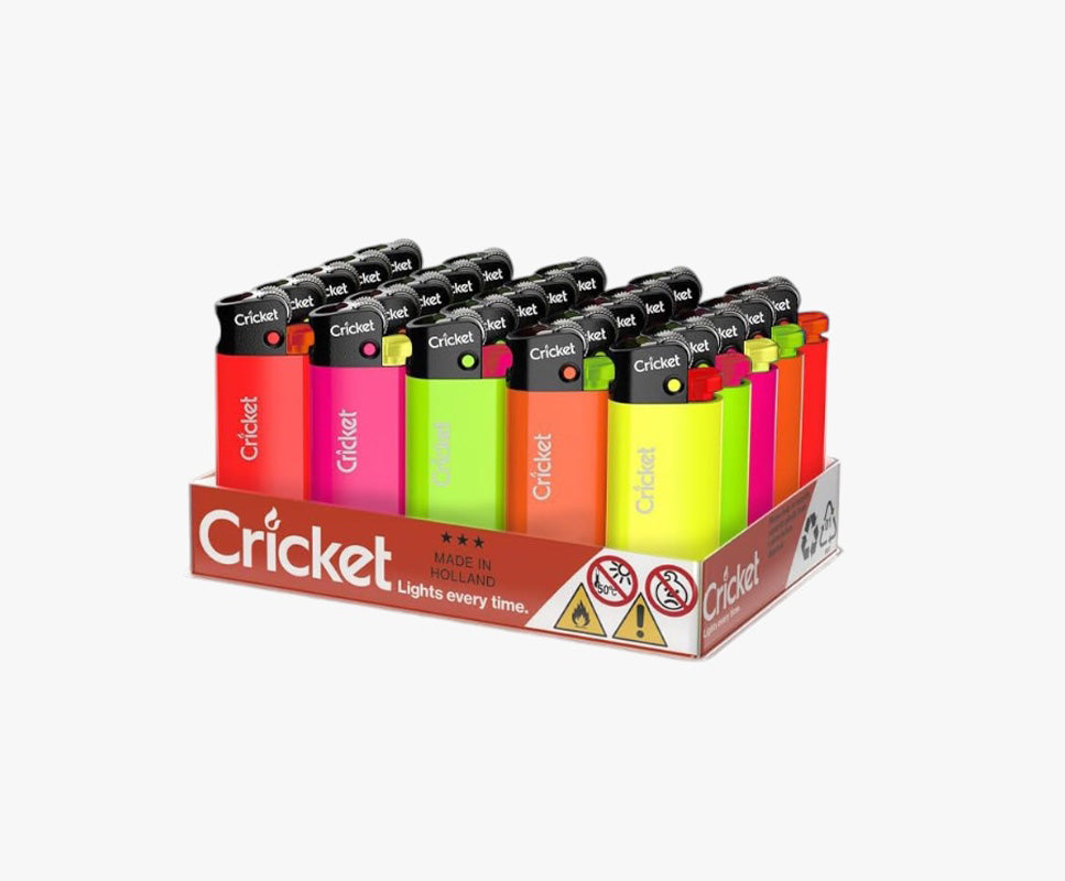 Mini Fluorescent Disposable Pocket Lighter, Pack of 25